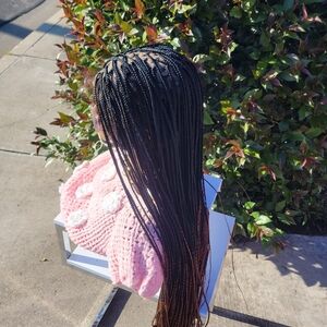 Hand Braided Wig made by me